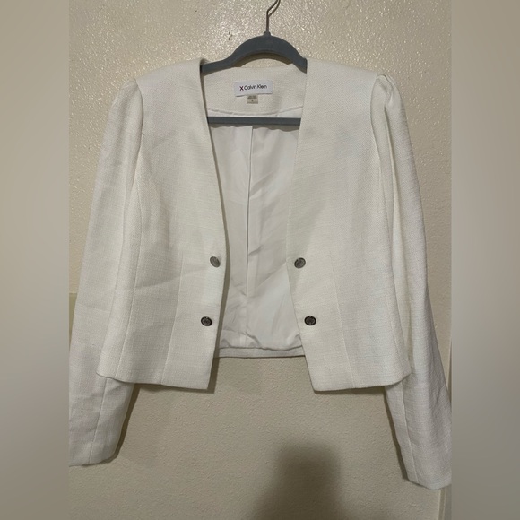 Calvin Klein Jackets & Blazers - Calvin Klein Women's X-Fit Cropped Blazer